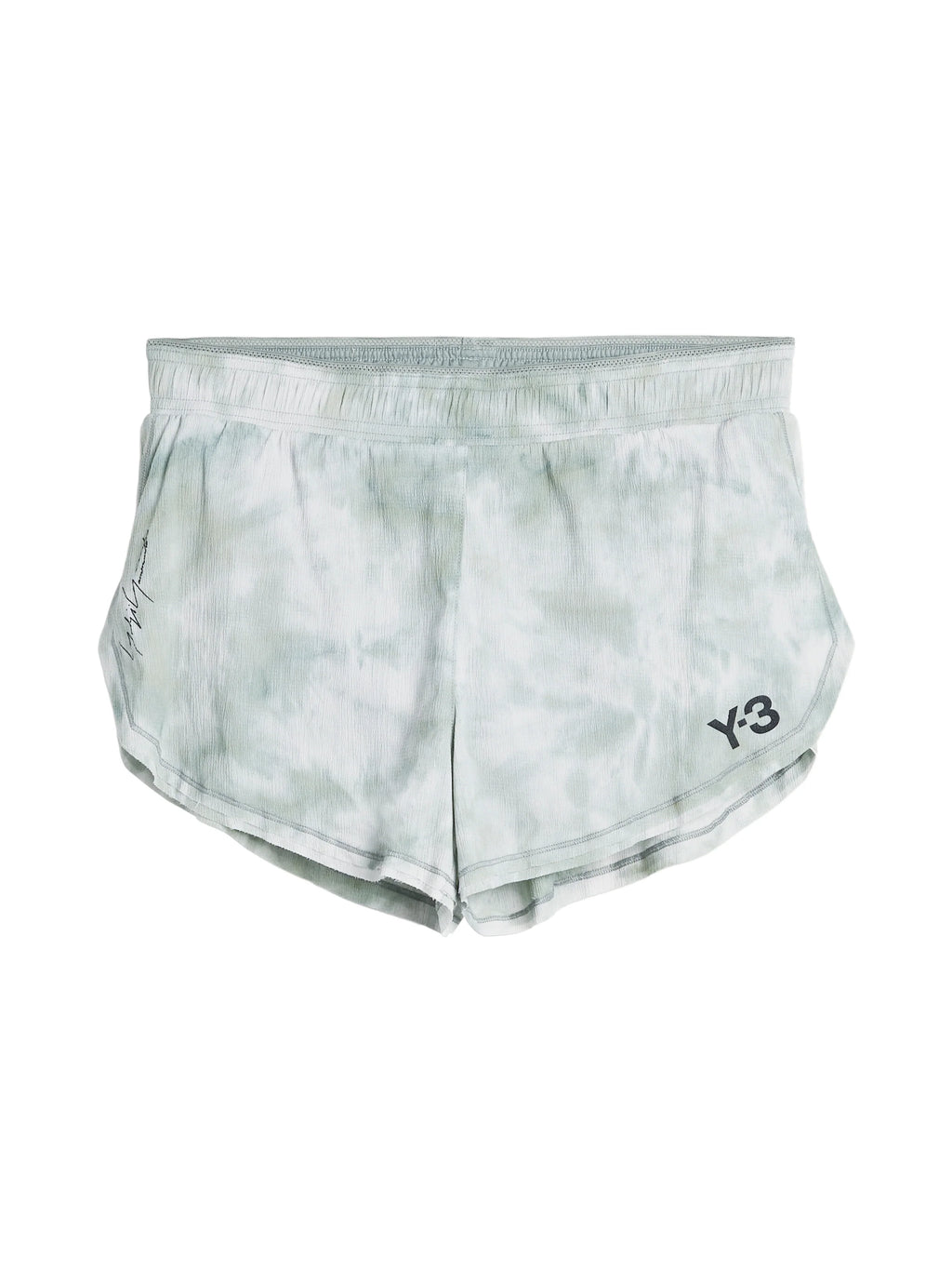 Adidas Womens Y 3 All Over Print Running Shorts