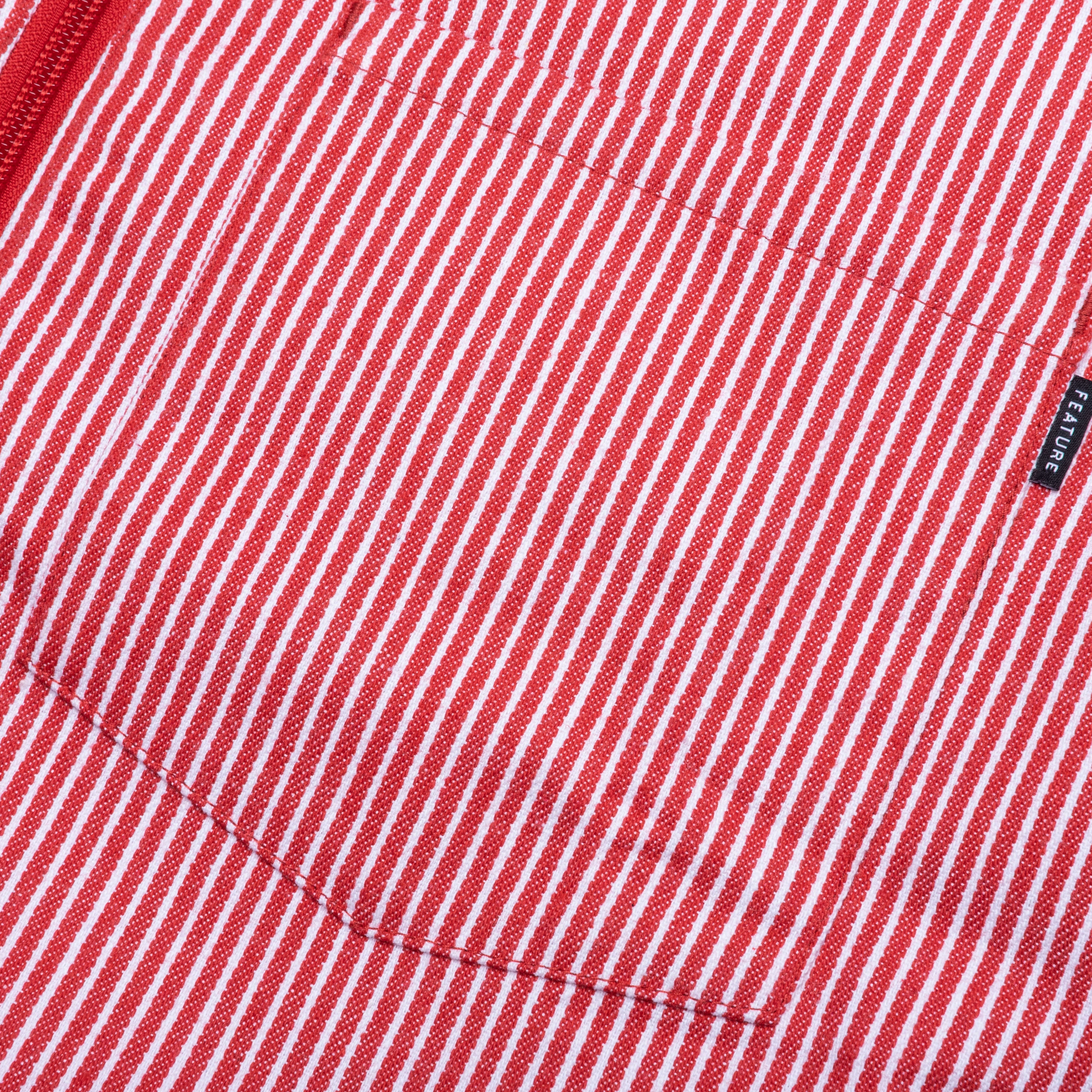 Smith 3 4 Zip Shirt Red