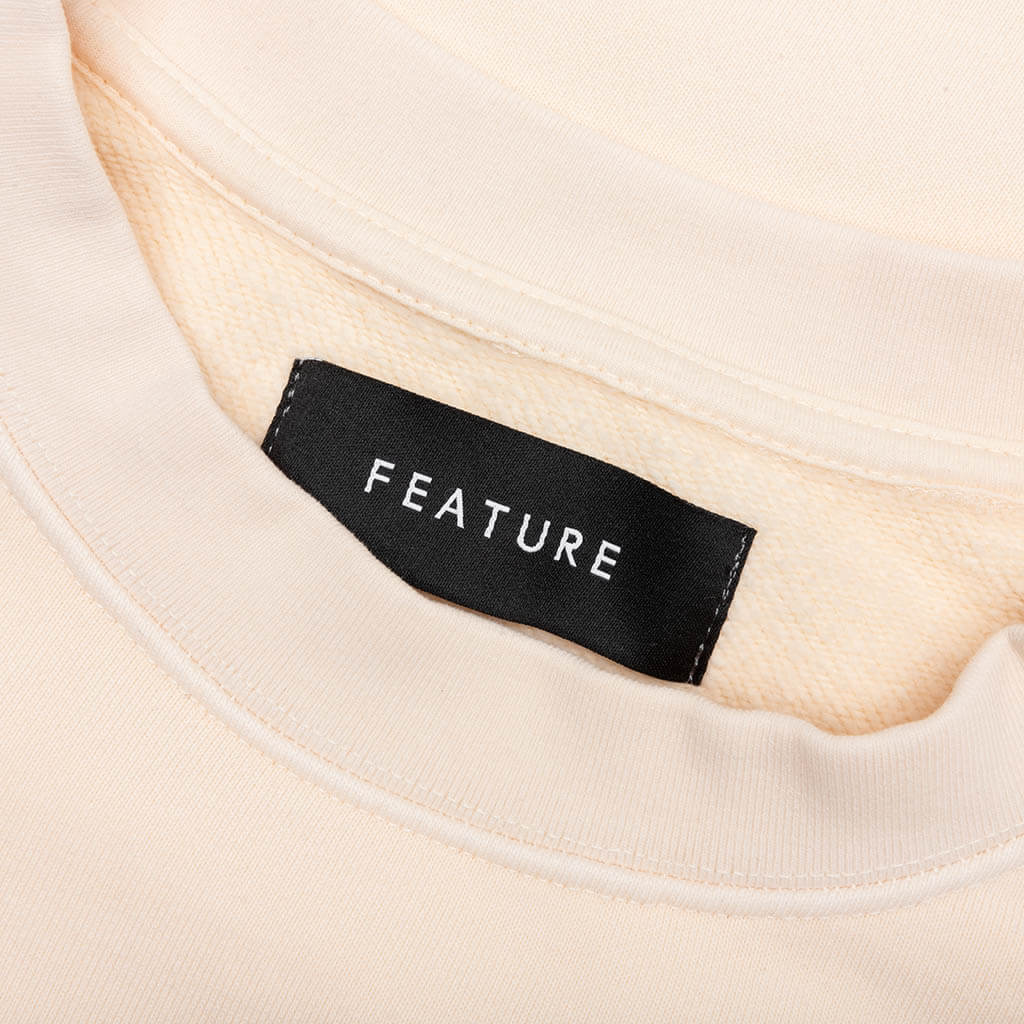 Flippie Crewneck Almond Oil