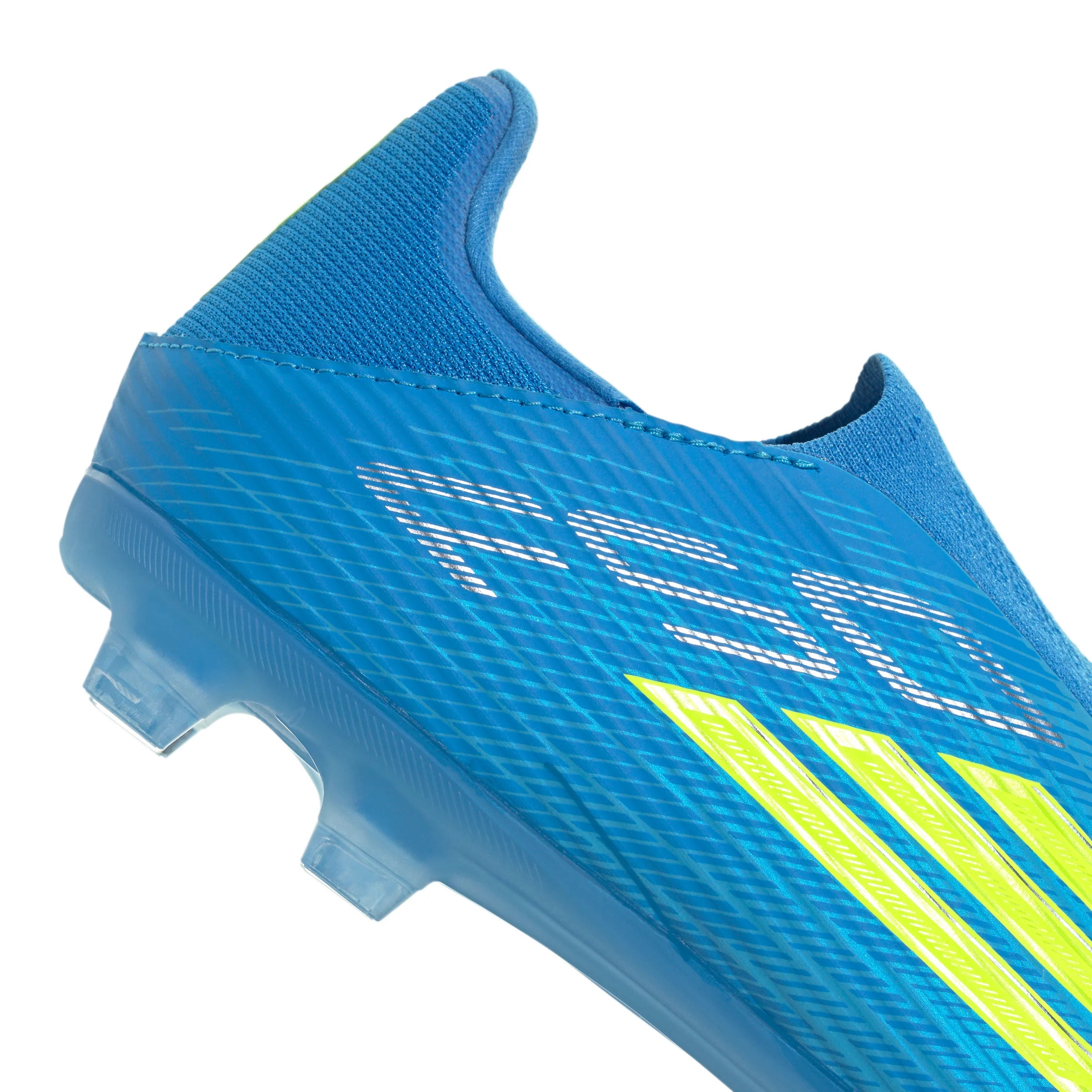 adidas F50 League Laceless FG MG Firm Ground Multi Ground Mens Soccer Cleats Blue Yellow Aqua