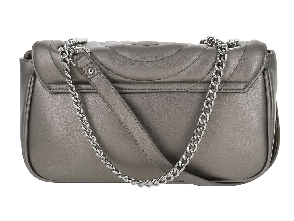 Bolso Crossbody ROZE Gris Inox para Mujer