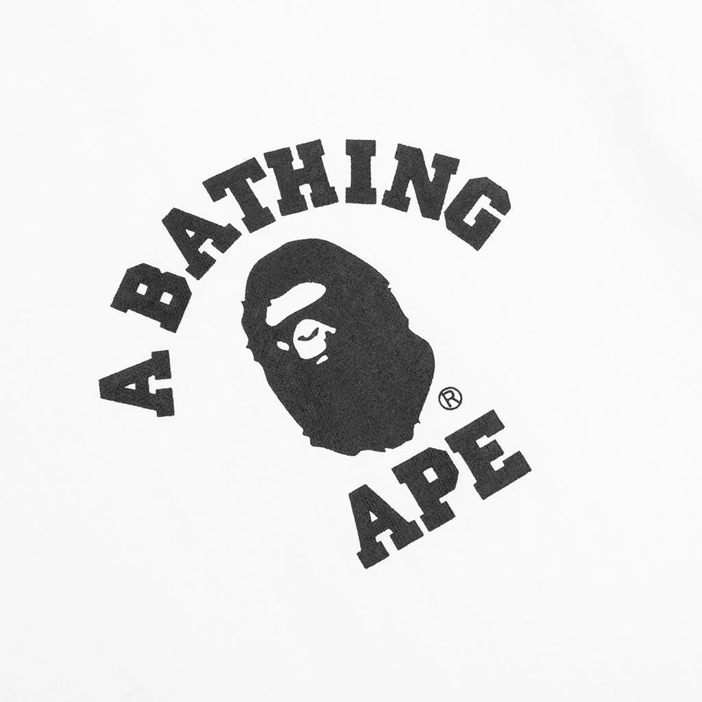 ABC Camo Crazy College ATS Tee White