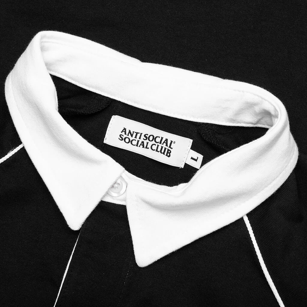 Rugby Polo Black