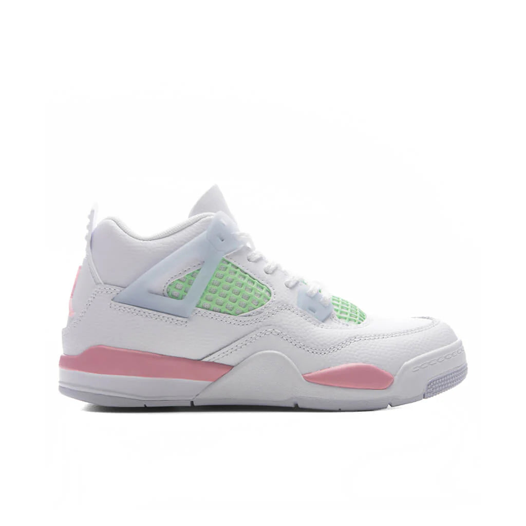 Air Jordan 4 Retro Valentines Day PS White Medium Soft Pink Half Blue