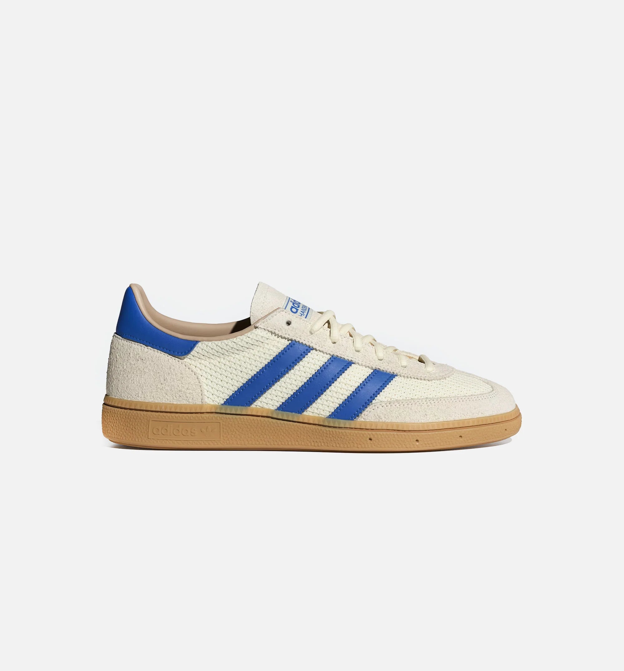 Handball Spezial Mens Lifestyle Shoe Cream White Blue Warm Sandstone