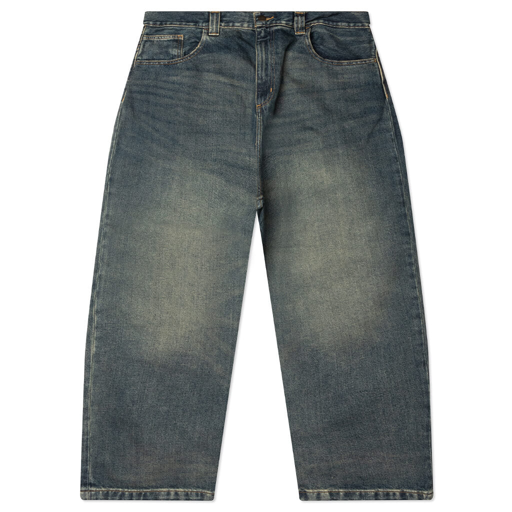 Brandon Pant Blue Worn Used Wash