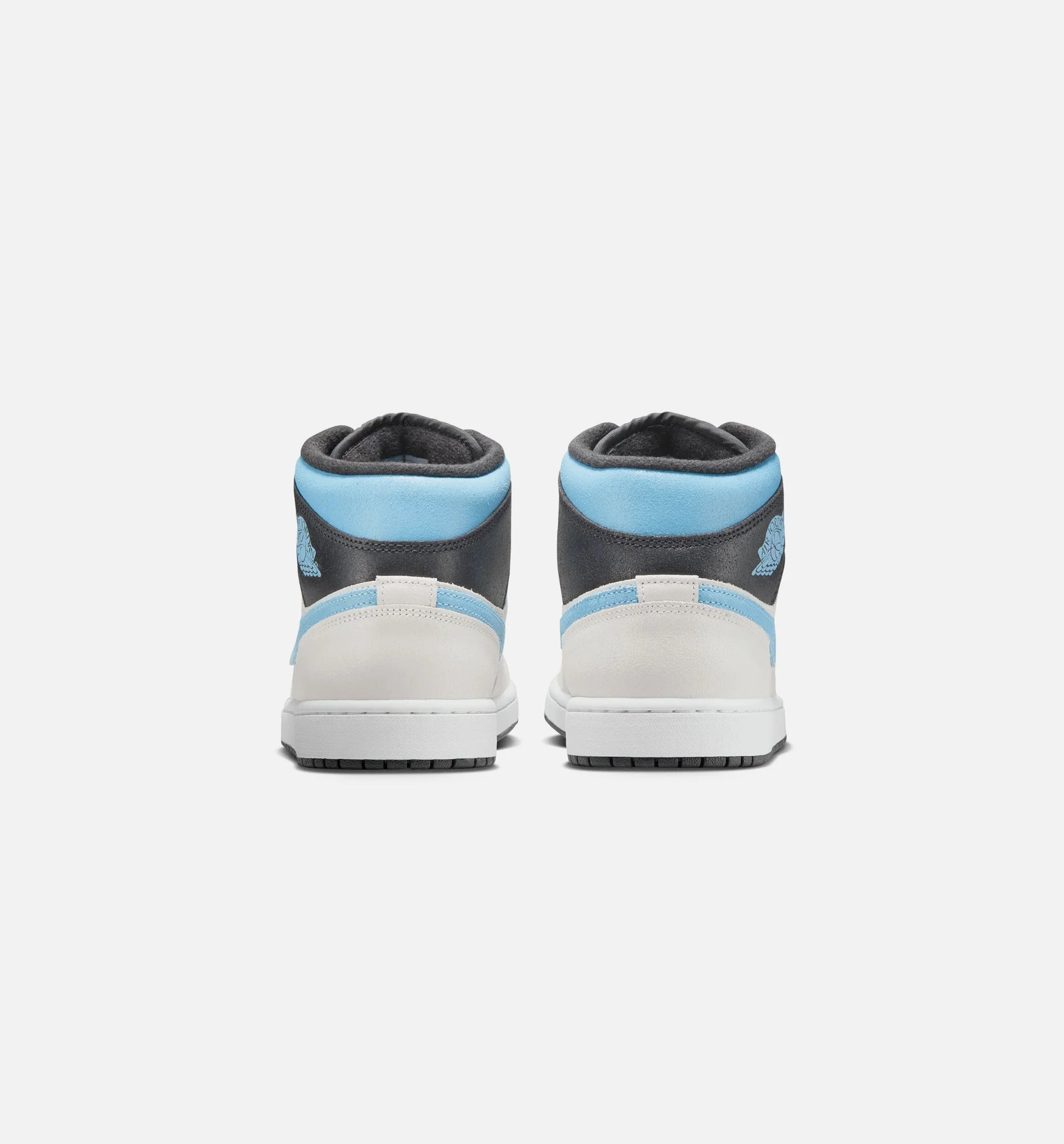 Air Jordan 1 Mid SE Mens Lifestyle Shoe Summit White Blue Chill Black