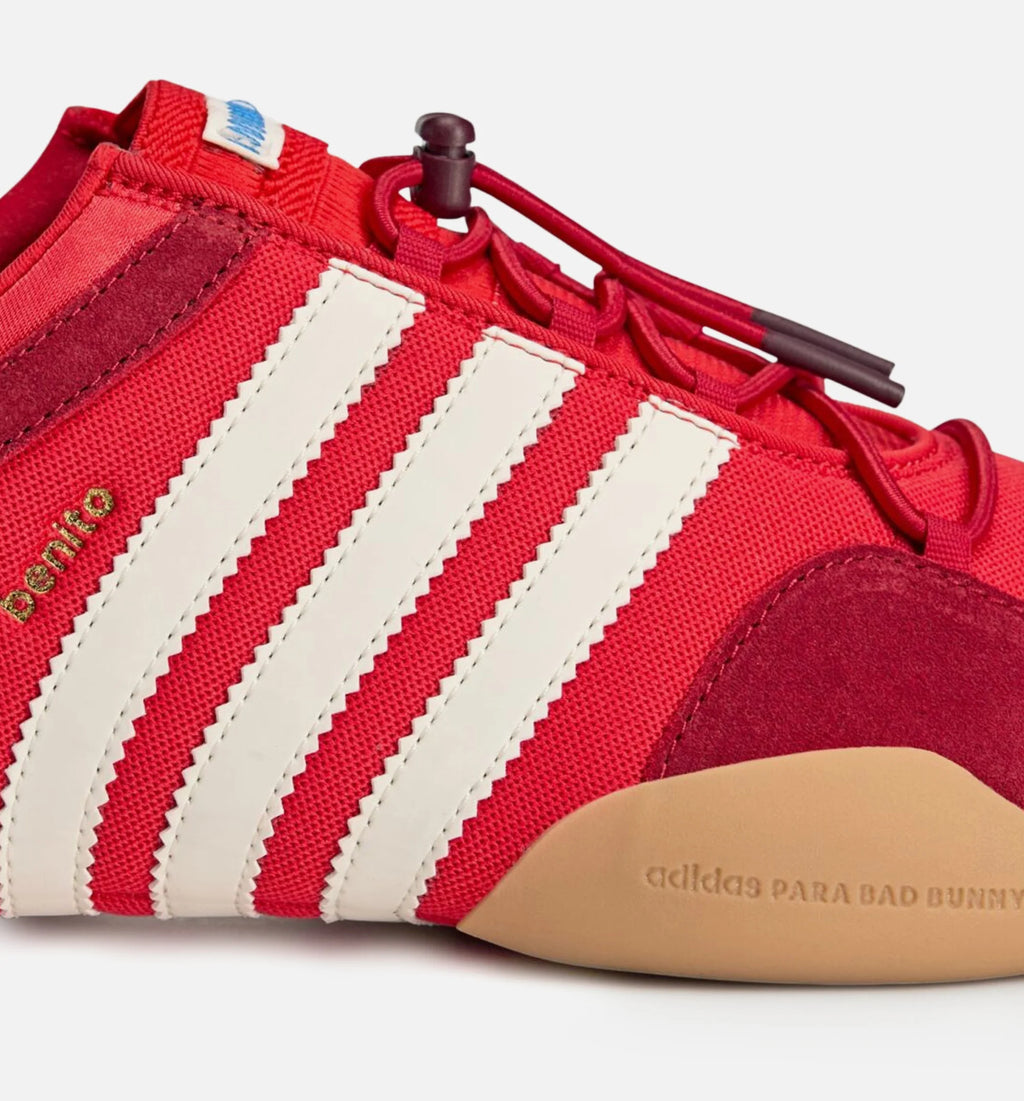 Bad Bunny x Adidas Ballerina Flamboyan Mens Lifestyle Shoe Vivid Red Cloud White Power Red Free Shipping