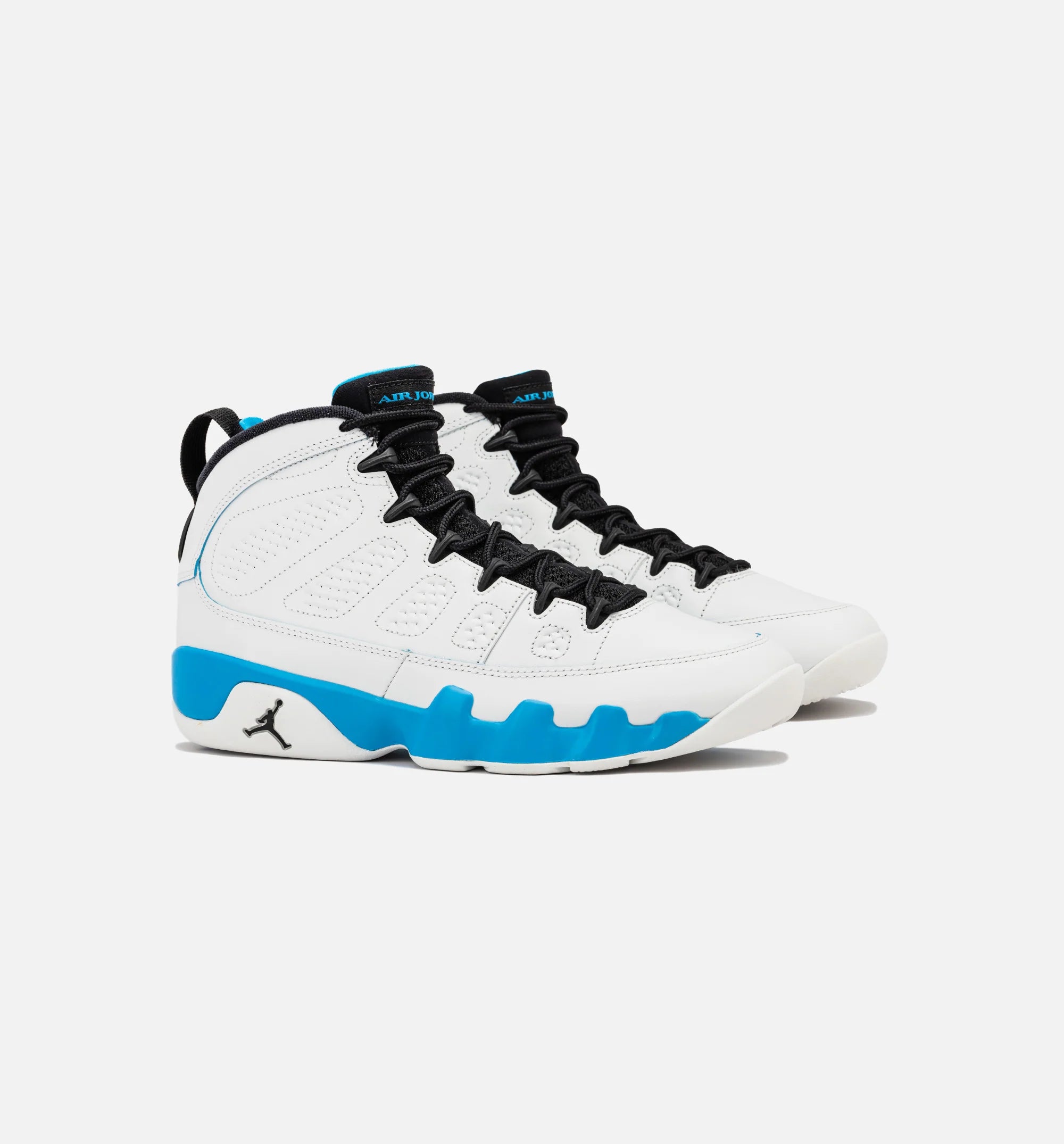 Air Jordan 9 Retro Powder Blue Mens Lifestyle Shoe Summit White Black Powder Blue