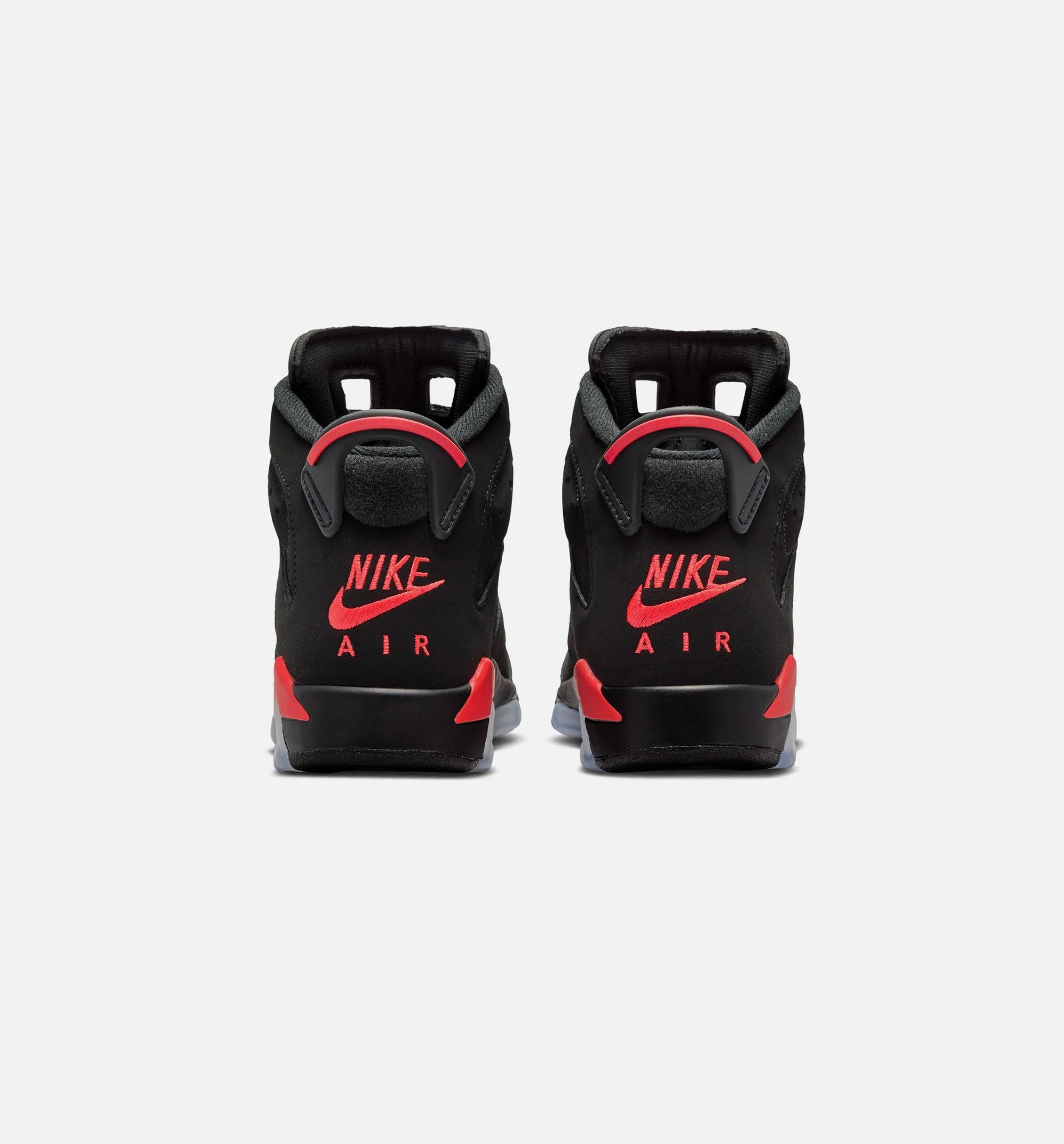 Air Jordan 6 Retro Infrared Salesman Grade School Lifestyle Shoe Black Light Crimson