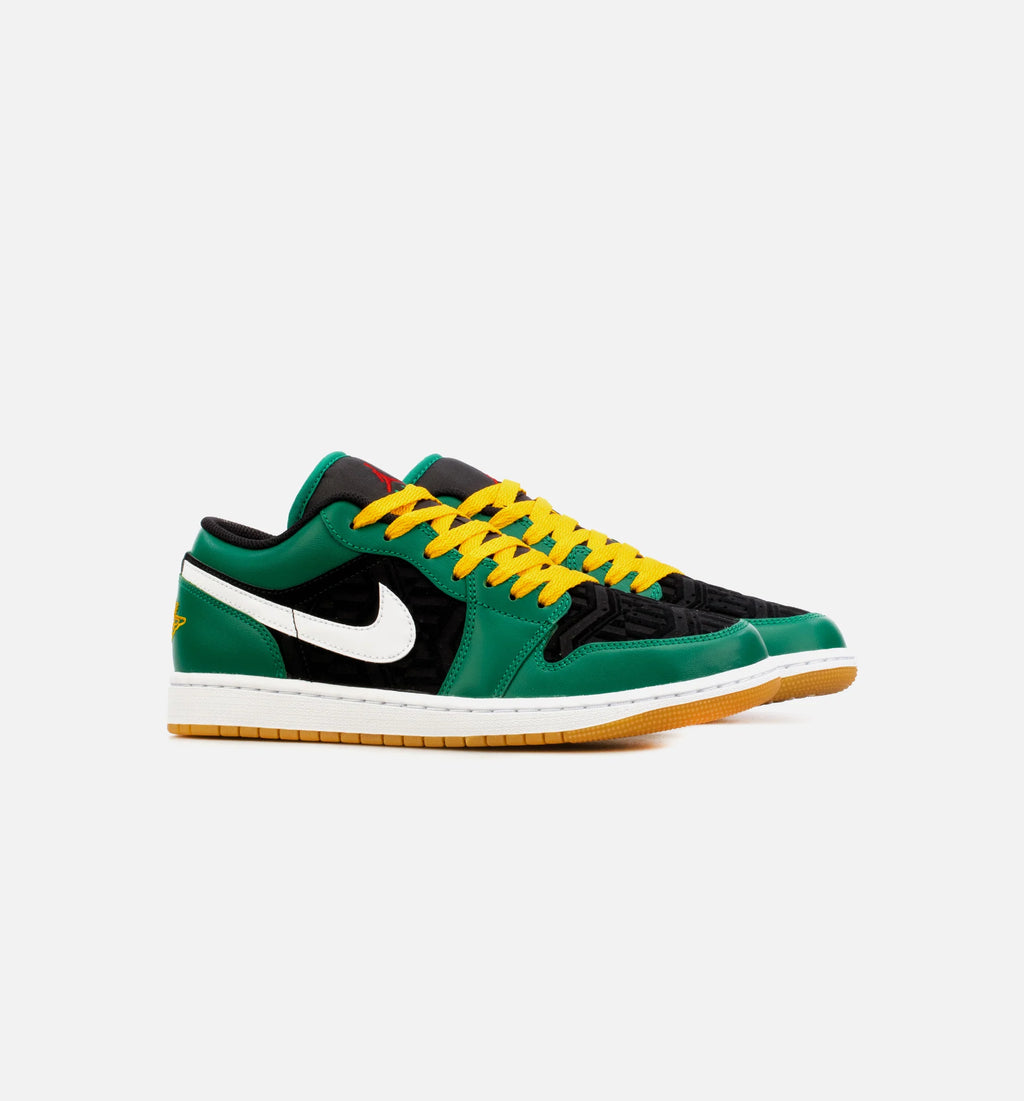 Air Jordan 1 Low Malachite Mens Lifestyle Shoe Green