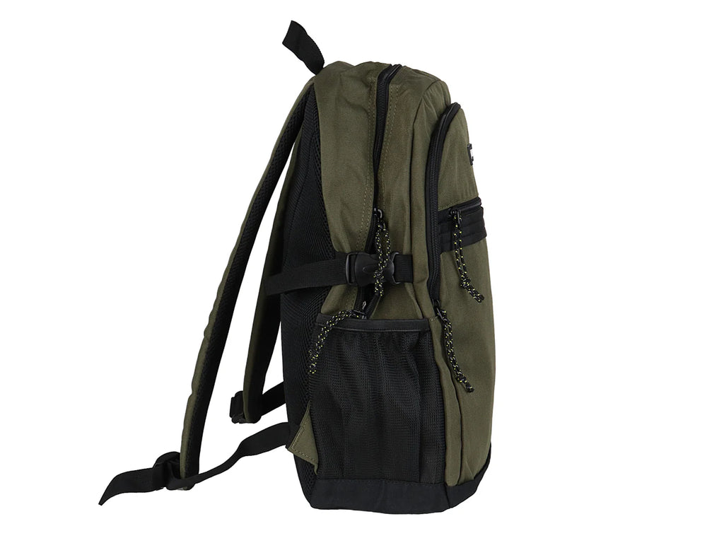Mochila Terry AOK Verde Militar y Negro