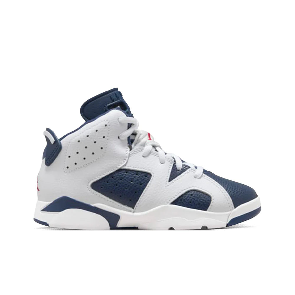 Air Jordan 6 Retro PS Olympic White Varsity Red Midnight Navy