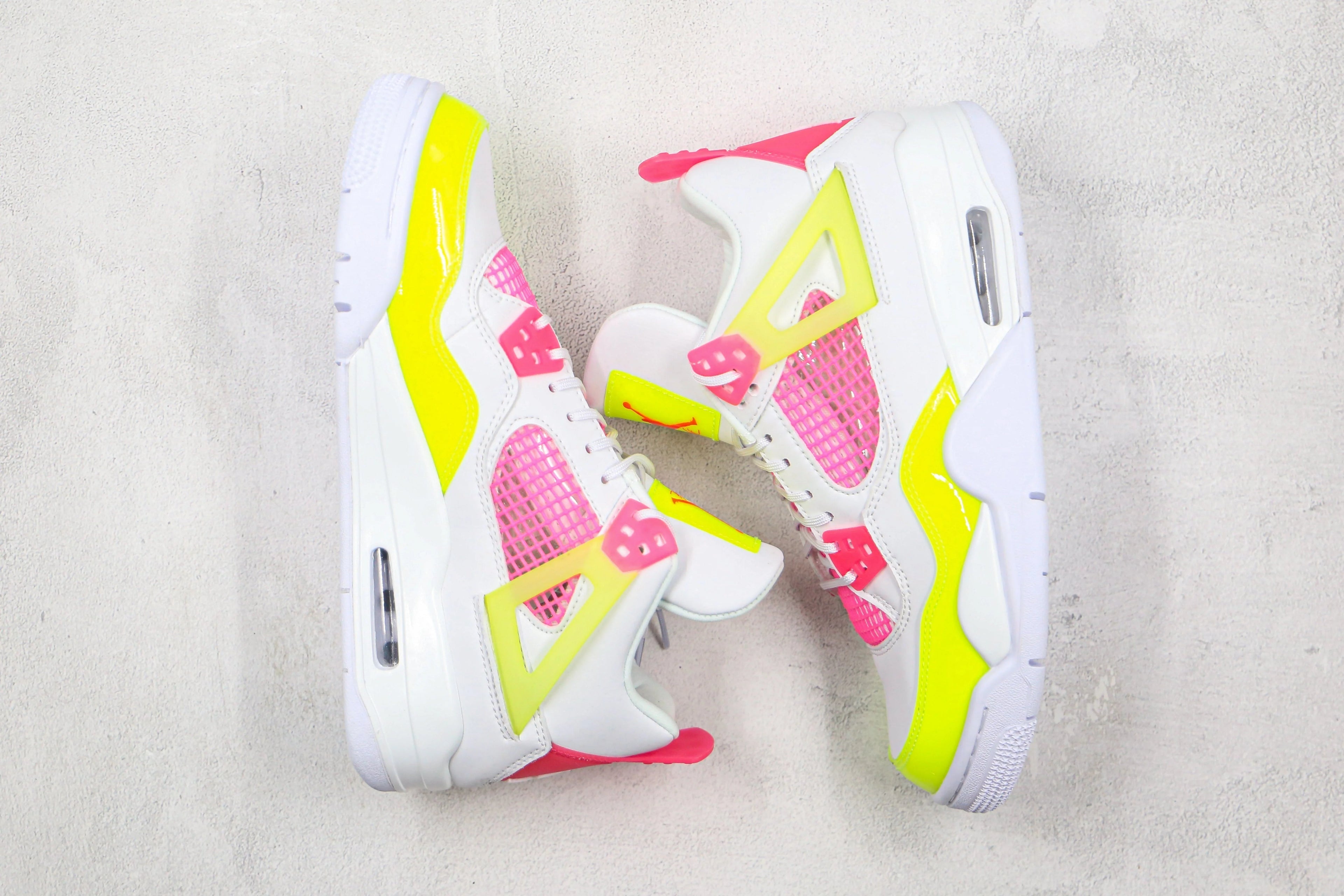 Jordan 4 Retro White Lemon Pink