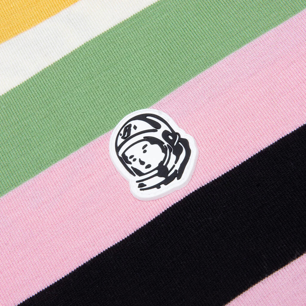Striped Treble Cropped Tee Winter White Stripes