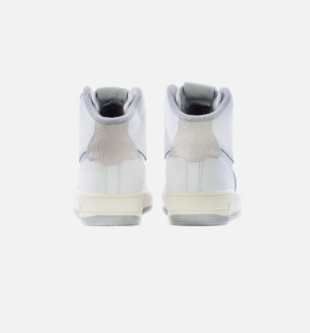 Air Force 1 High Sculpt Silver Womens Lifestyle Shoe White Silver