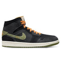 Air Jordan 1 Mid SE Craft Anthracite Sky J Light Olive Black
