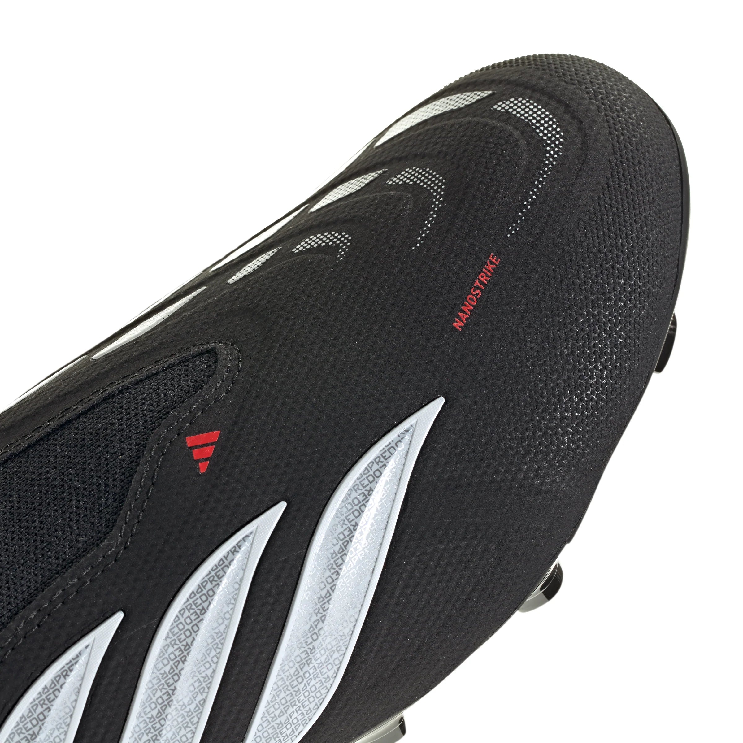 adidas Predator League Laceless FG Firm Ground Mens Soccer Cleats Black White