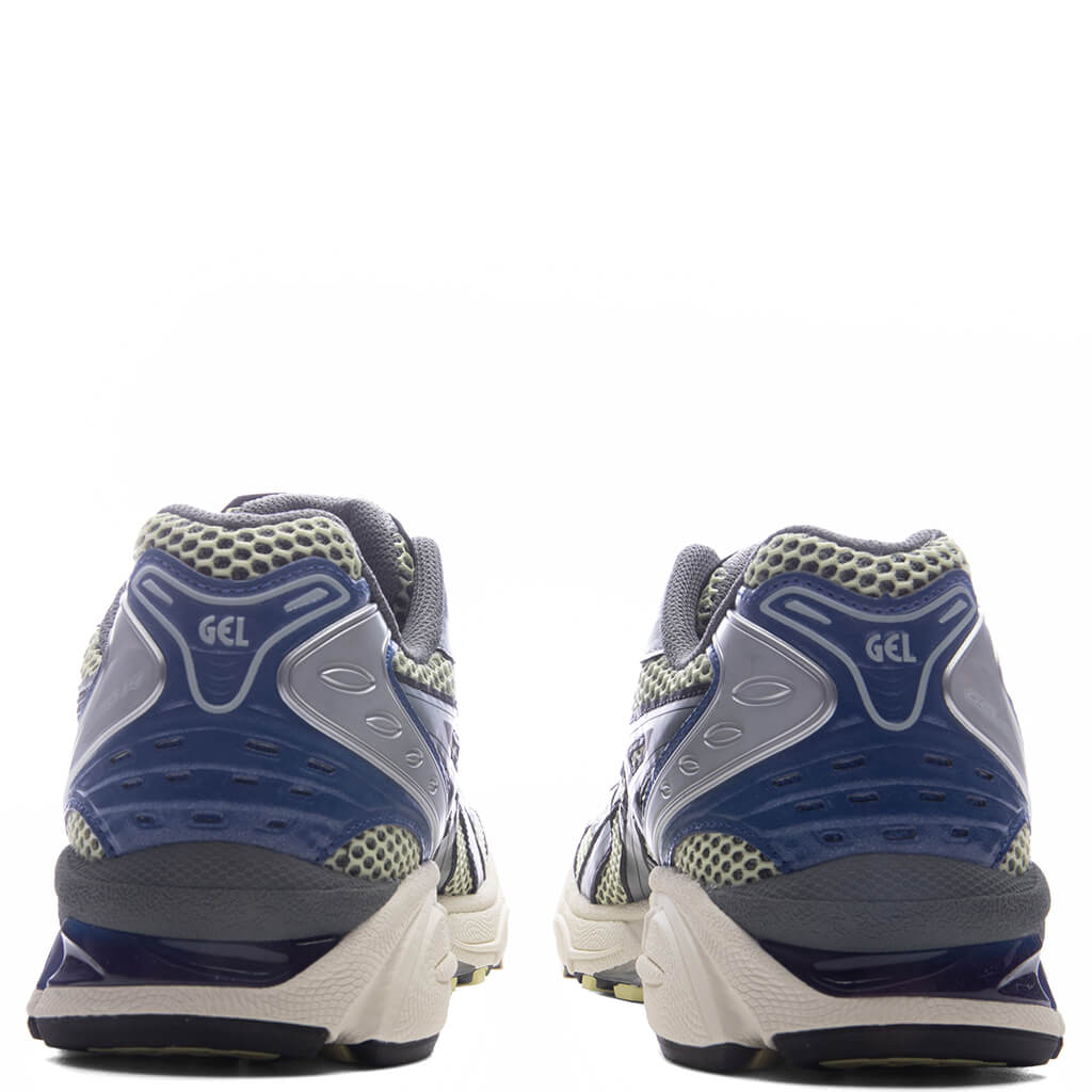 Gel Kayano 14 Soft Yellow Asics Blue