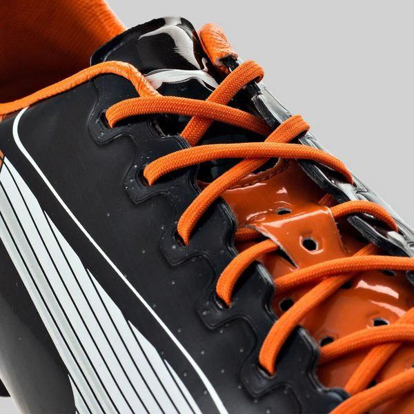 PUMA evoSPEED 1 FG Soccer Cleats Black White Orange