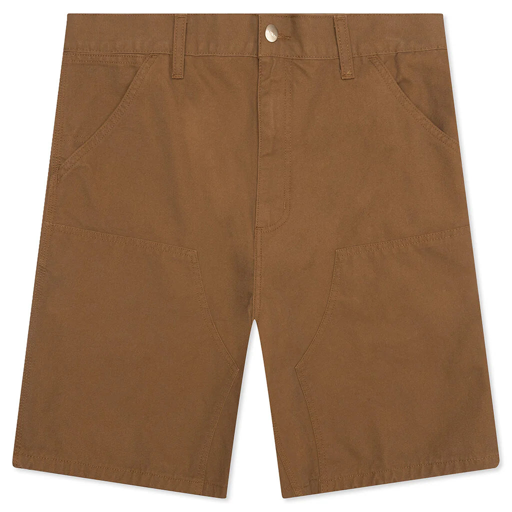 Double Knee Short Hamilton Brown Rinsed