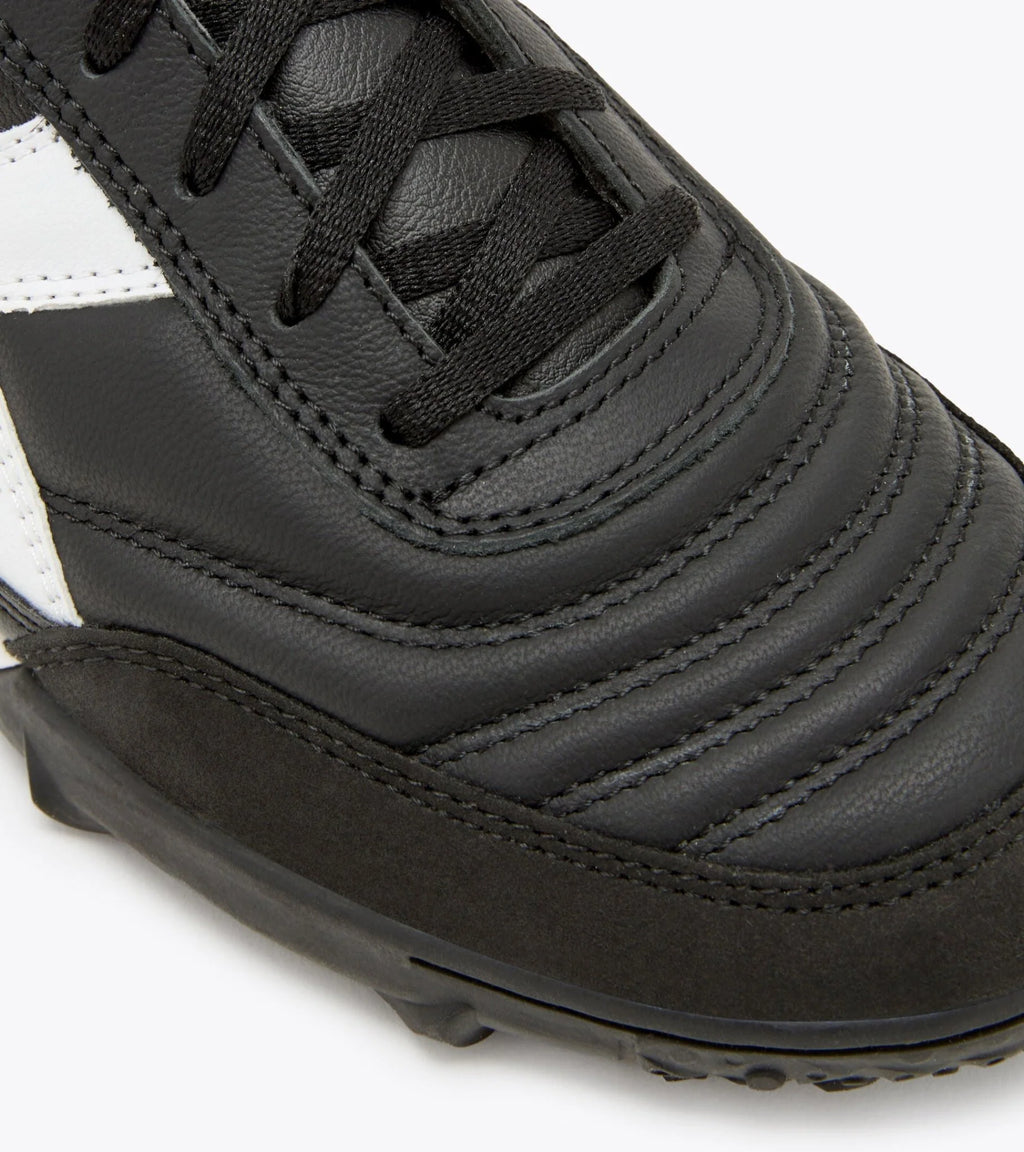 Diadora Calcetto II LT TF Turf Boots Black White