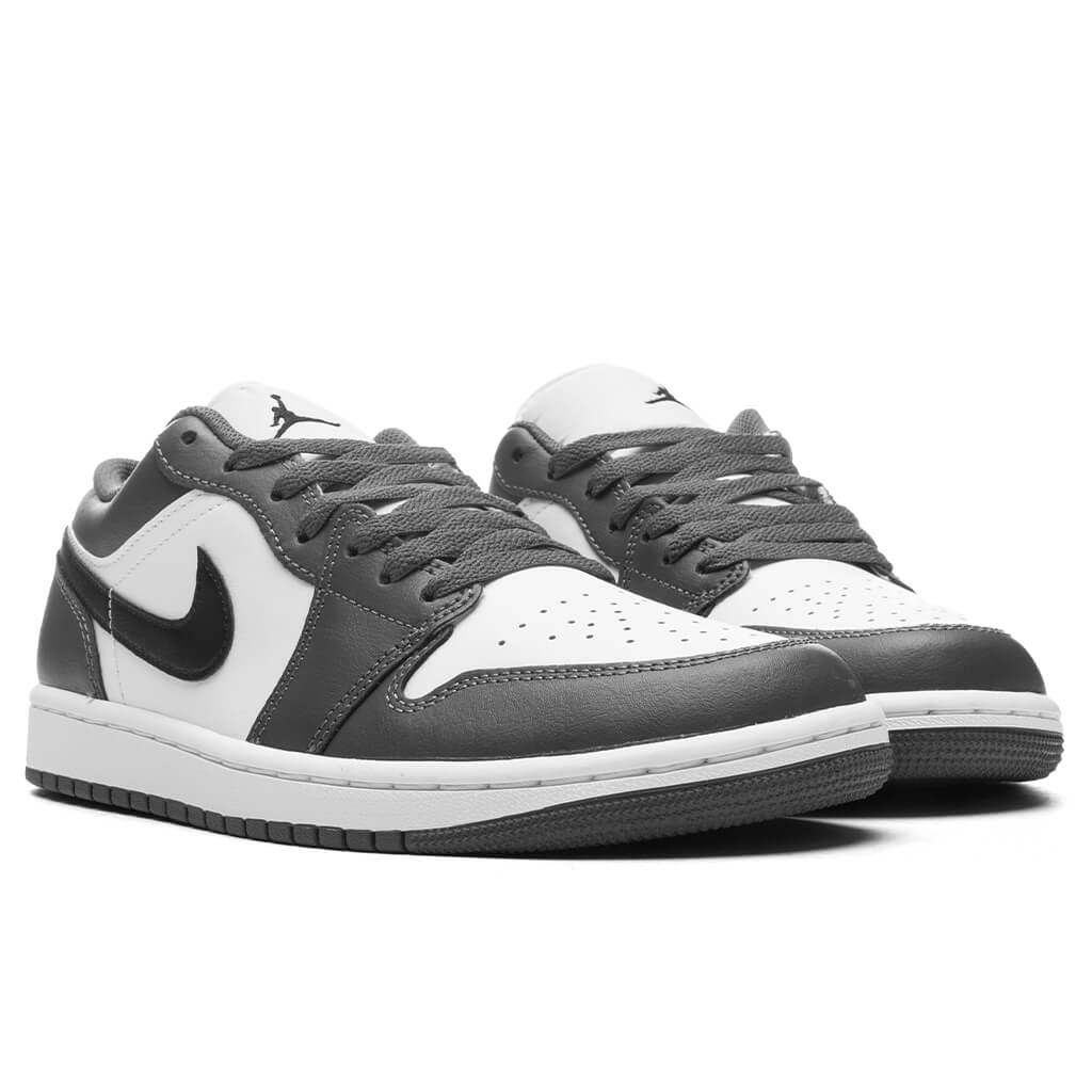 Air Jordan 1 Low White Black Iron Grey