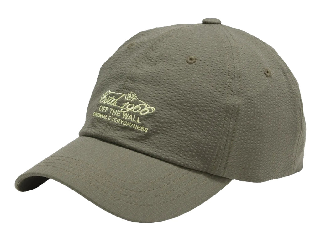 Gorra Vans Estd 1966 Curved Bill Jockey Verde para Mujer