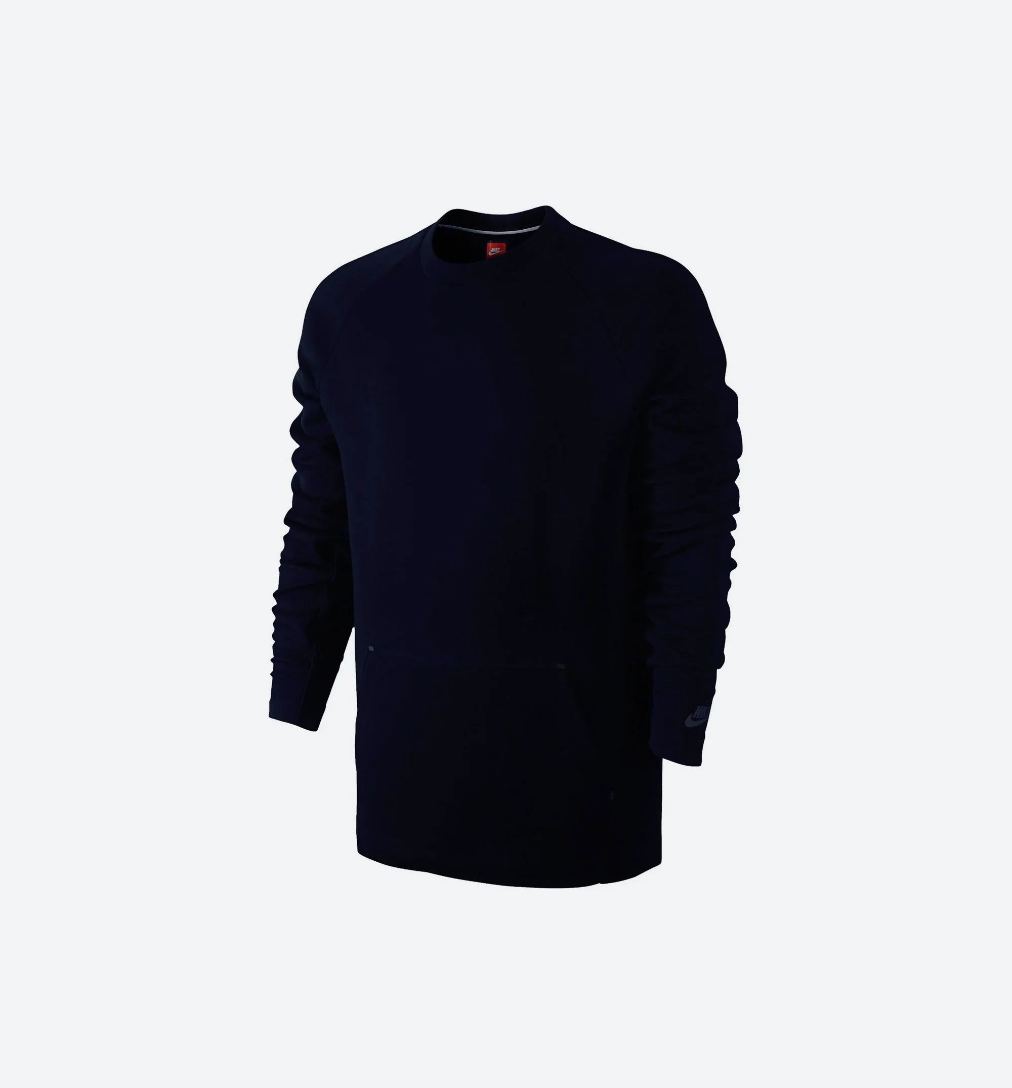 Tech Fleece Crew Mens Obsidian Heather Obsidian Heather Black