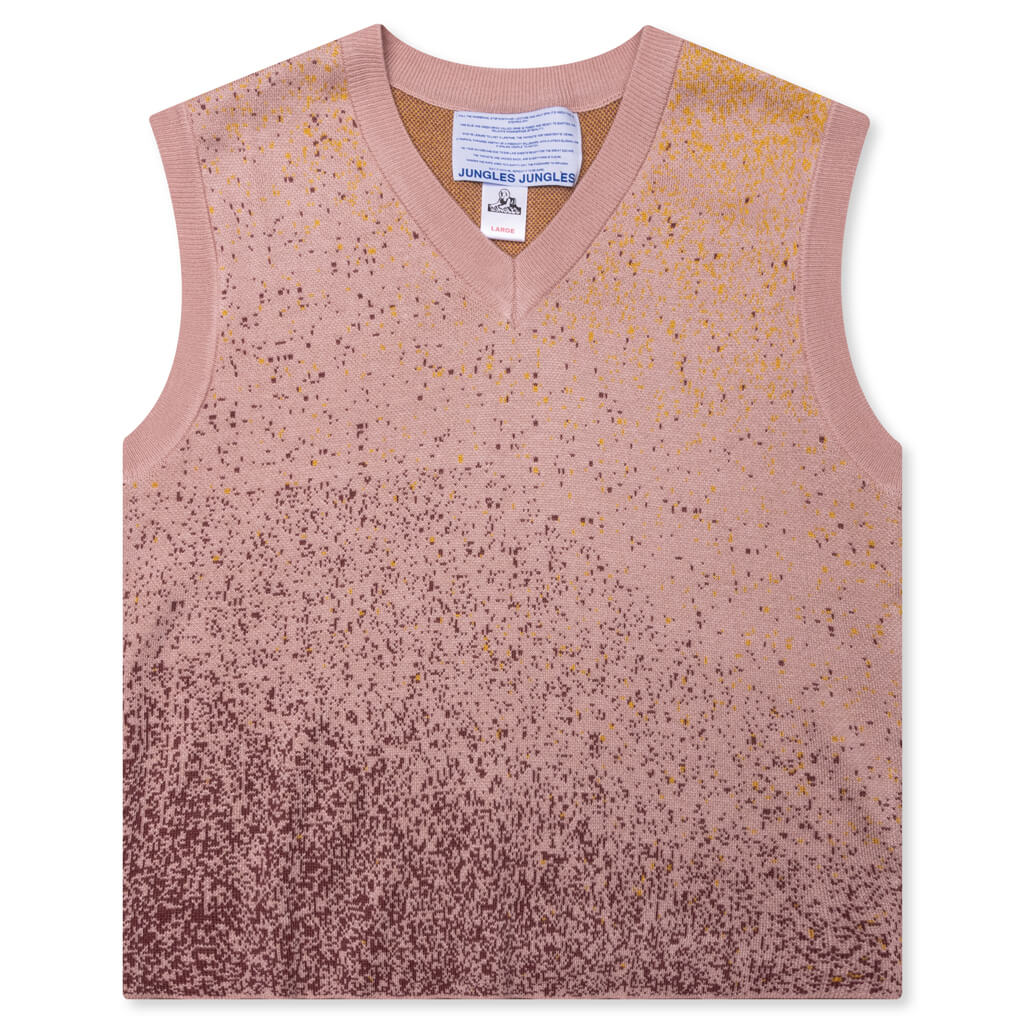 Knitted Gradient Vest Multi