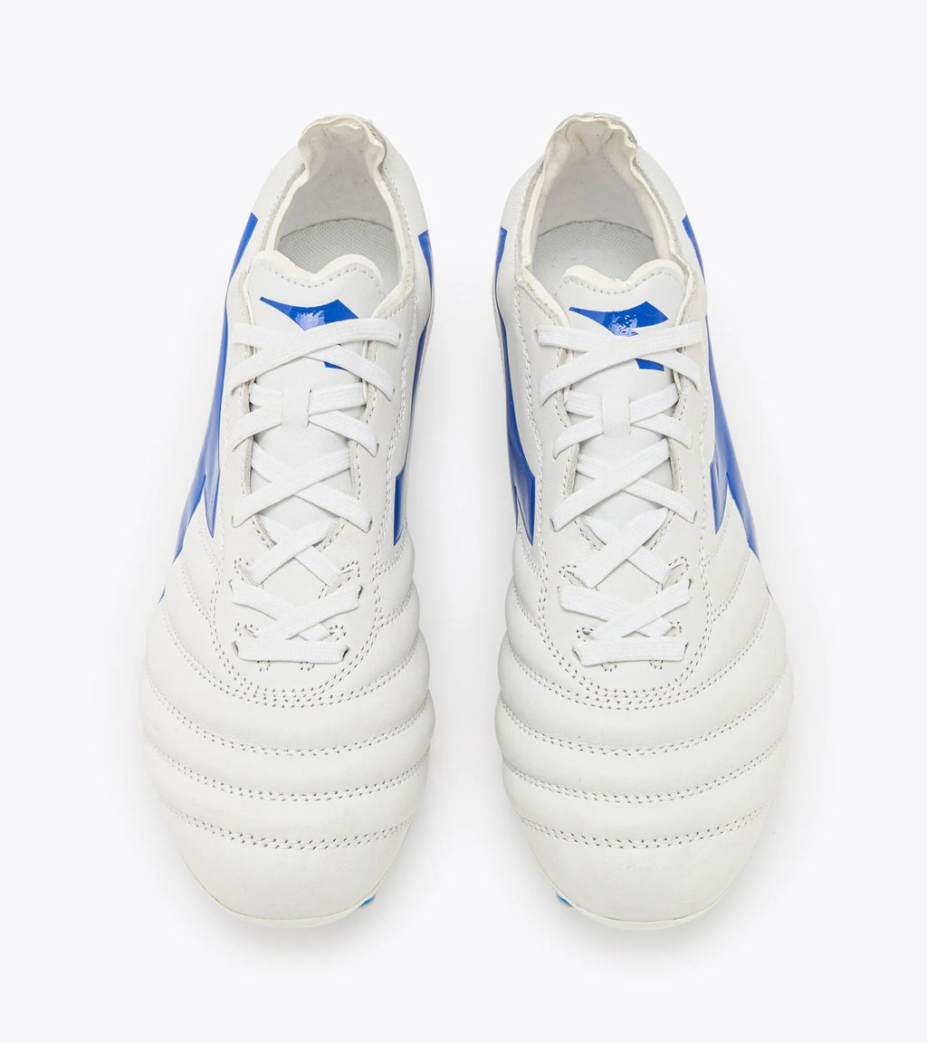 Diadora Brasil Elite 2 LT PT 12 FG Firm Ground Soccer Cleats White Blue