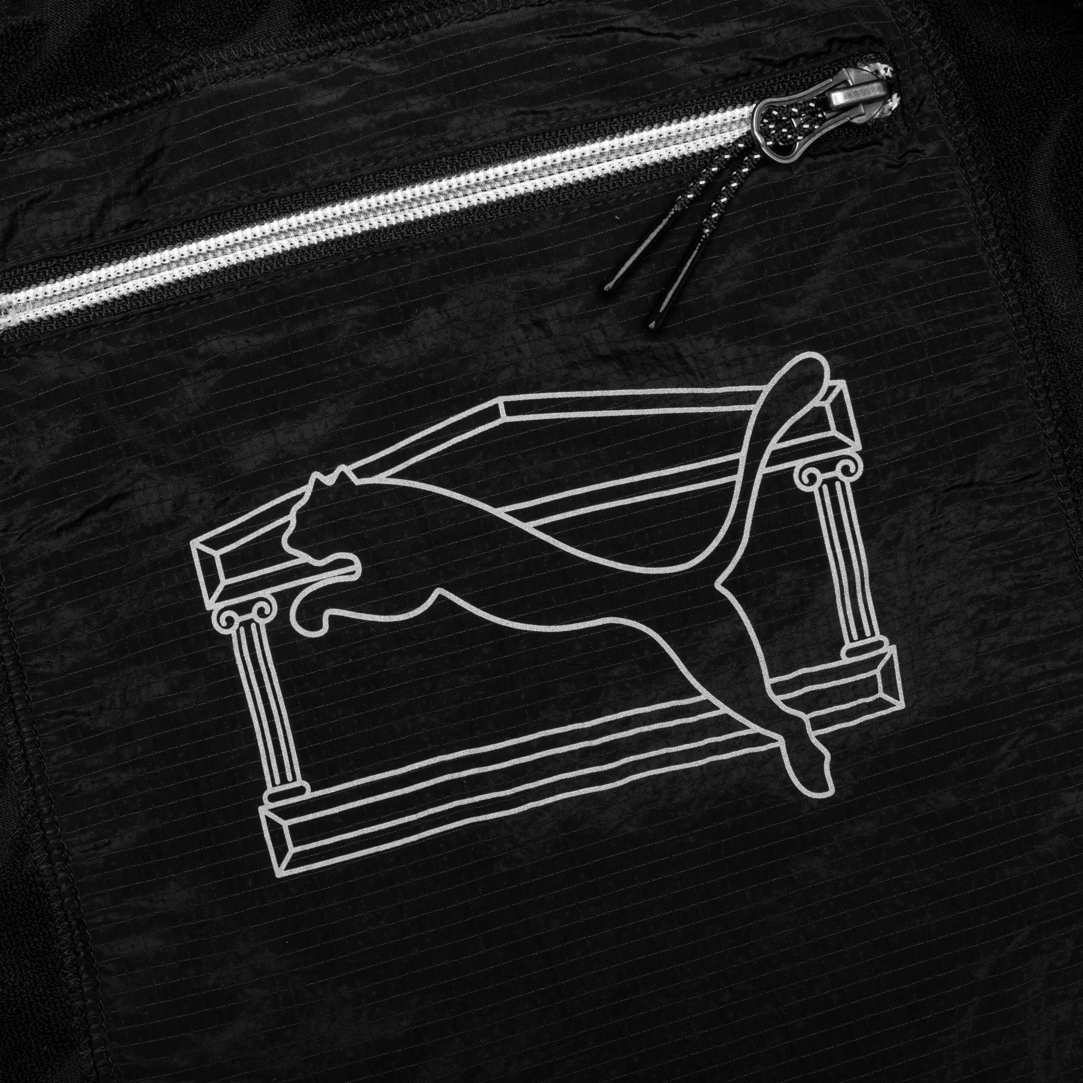 Puma x Aries Toweling Shorts Black