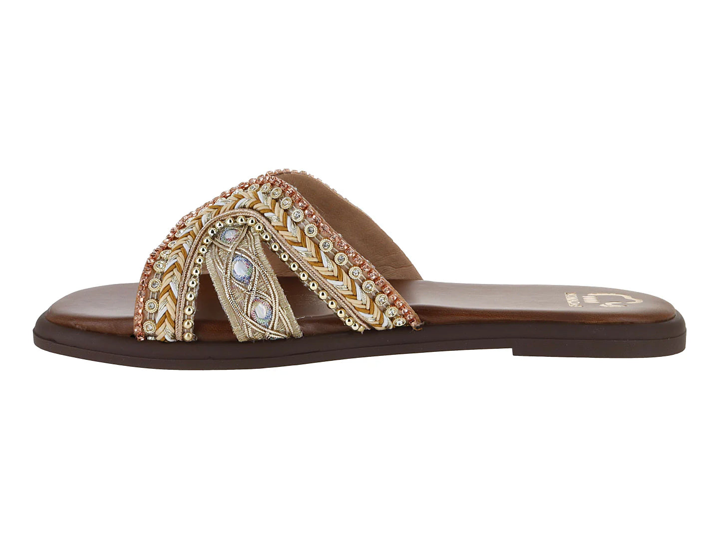 Sandalias Nomadas Café para Mujer