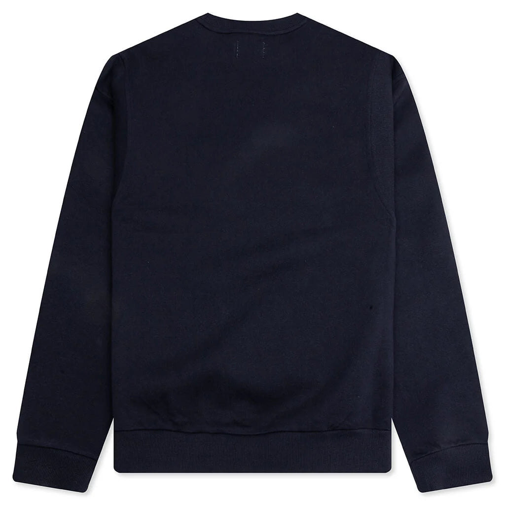 Track Crewneck Navy
