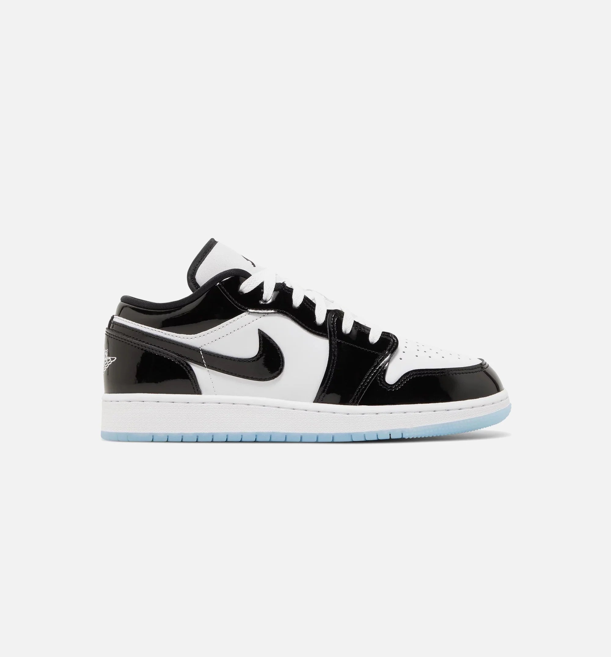 Air Jordan 1 Low Concord Grade School Lifestyle Shoe Black White Limit One Per Customer