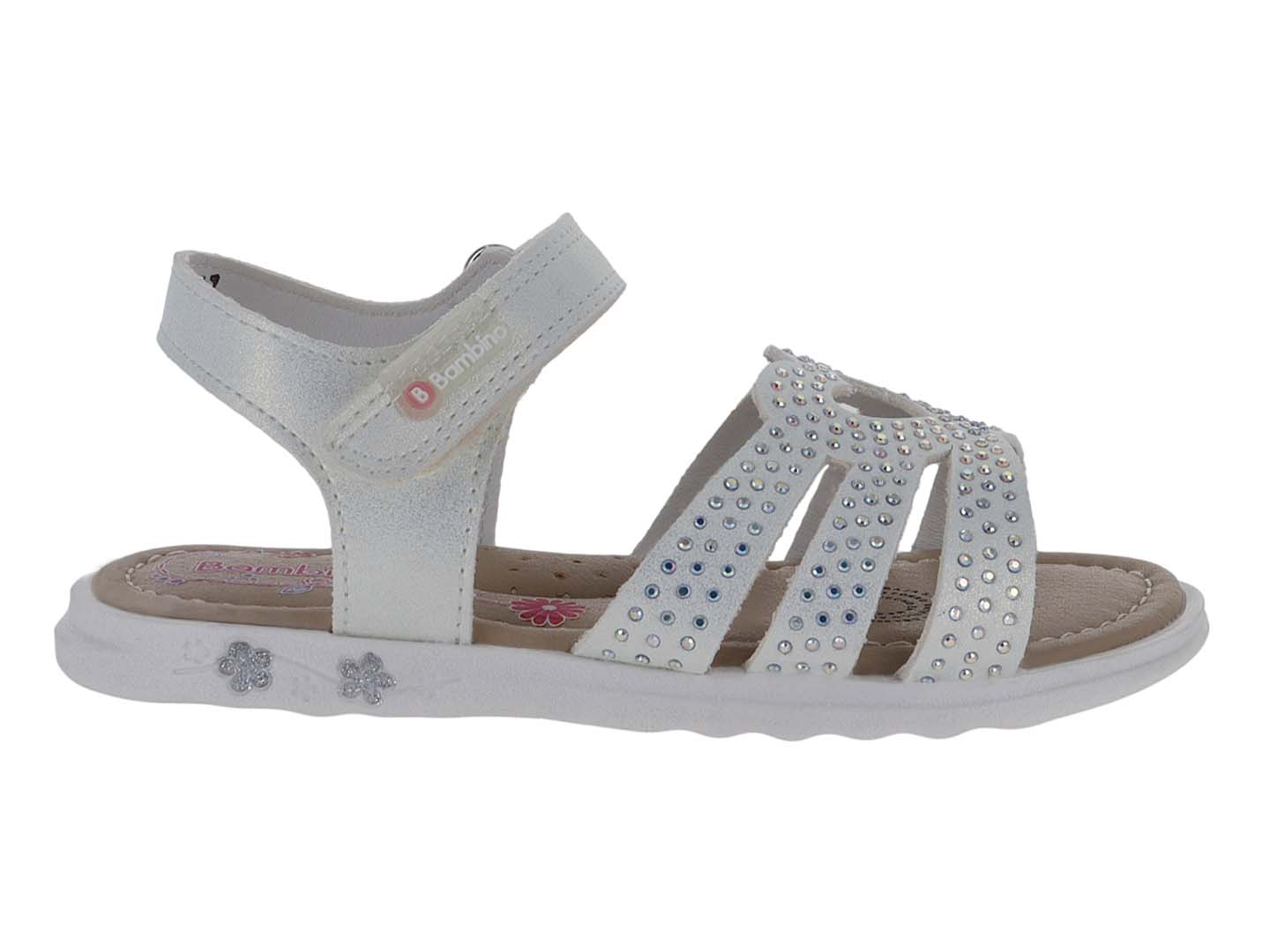Sandalias Teen Bambino Blanco para Niña