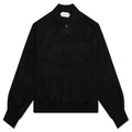 Nylon Bomber Jacket Black