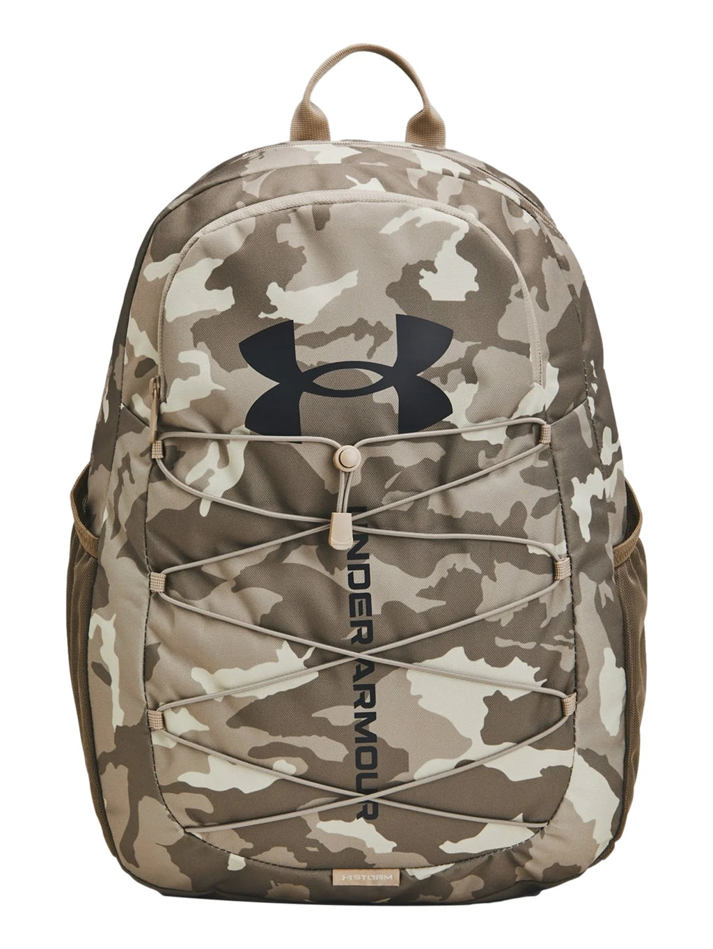 Mochila Under Armour Hustle Sport Camuflaje Café