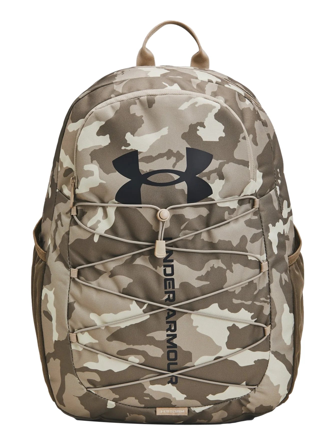 Mochila Under Armour Hustle Sport Camuflaje Café