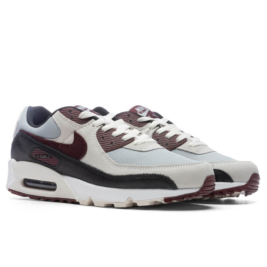 Air Max 90 Wolf Grey Burgundy Crush Phantom