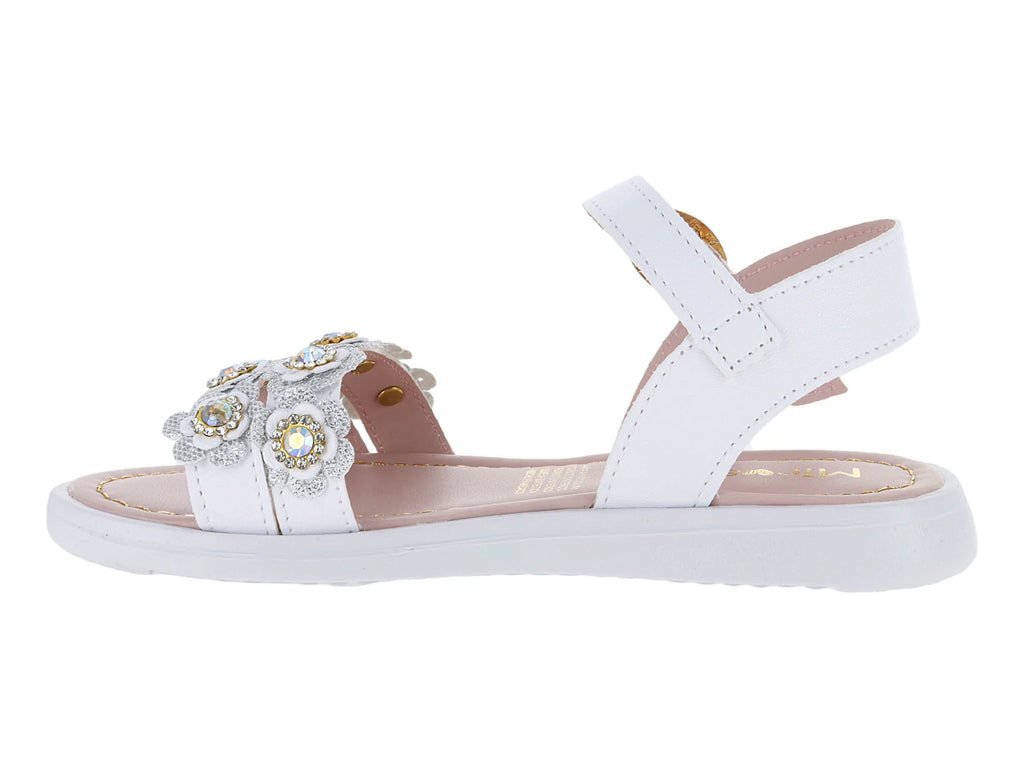 Sandalias Miroslava Blanco para Niña