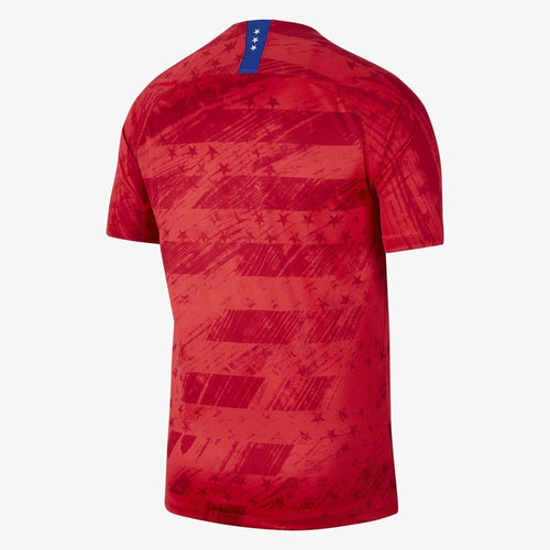 Nike USMNT 2019 Stadium Away Mens Jersey Speed Red Bright Blue