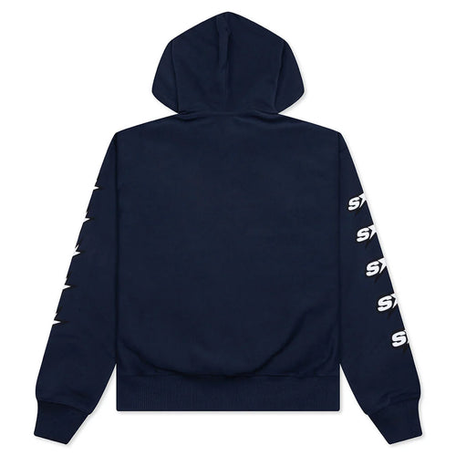 Speedway Zip Hoodie Navy