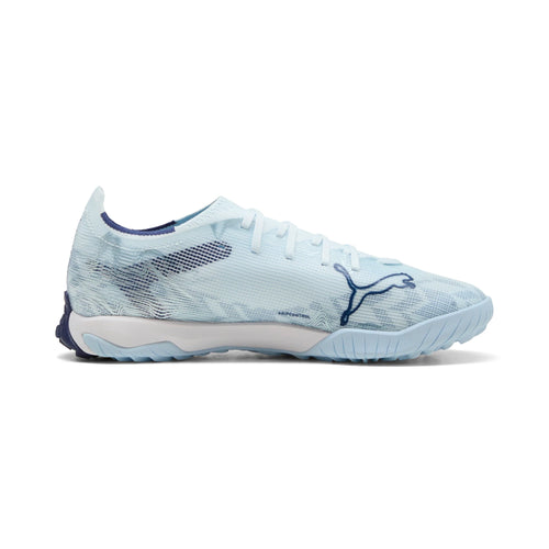 PUMA Ultra 6 Match TT Turf Mens Soccer Cleats Icy Blue White