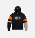 Converse X Rokit Mens Hoodie Black Grey Orange