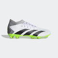 adidas Predator Accuracy3 FG Firm Ground Soccer Cleats White Black Lucid Lemon