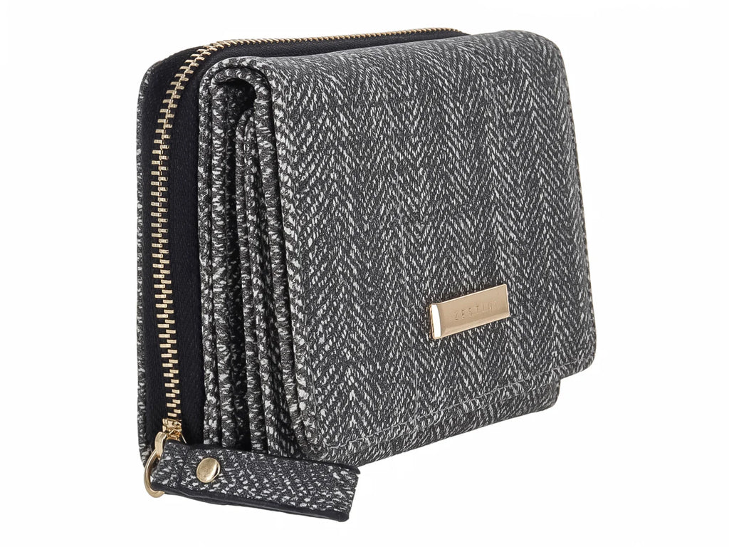 Monedero Felianna Duet Negro para Mujer
