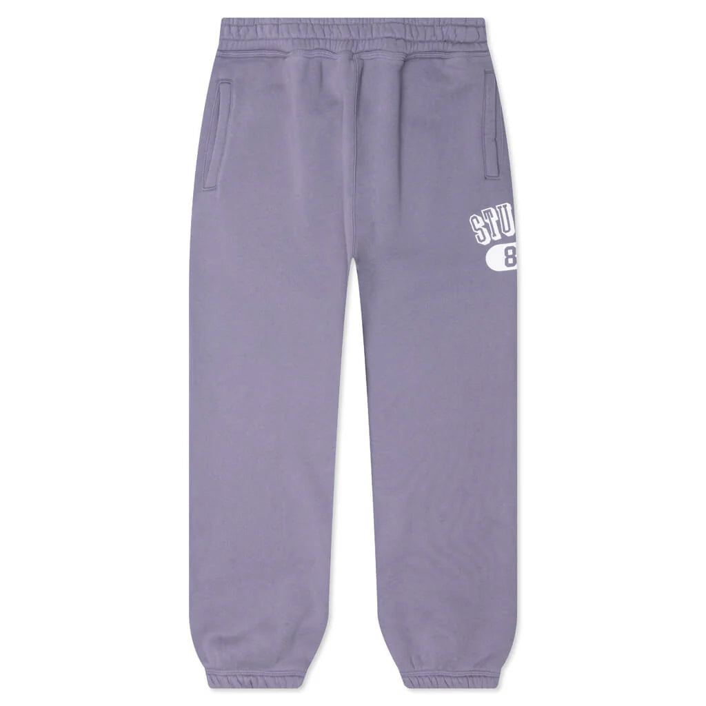 Stussy 80 Fleece Pant Ash Purple