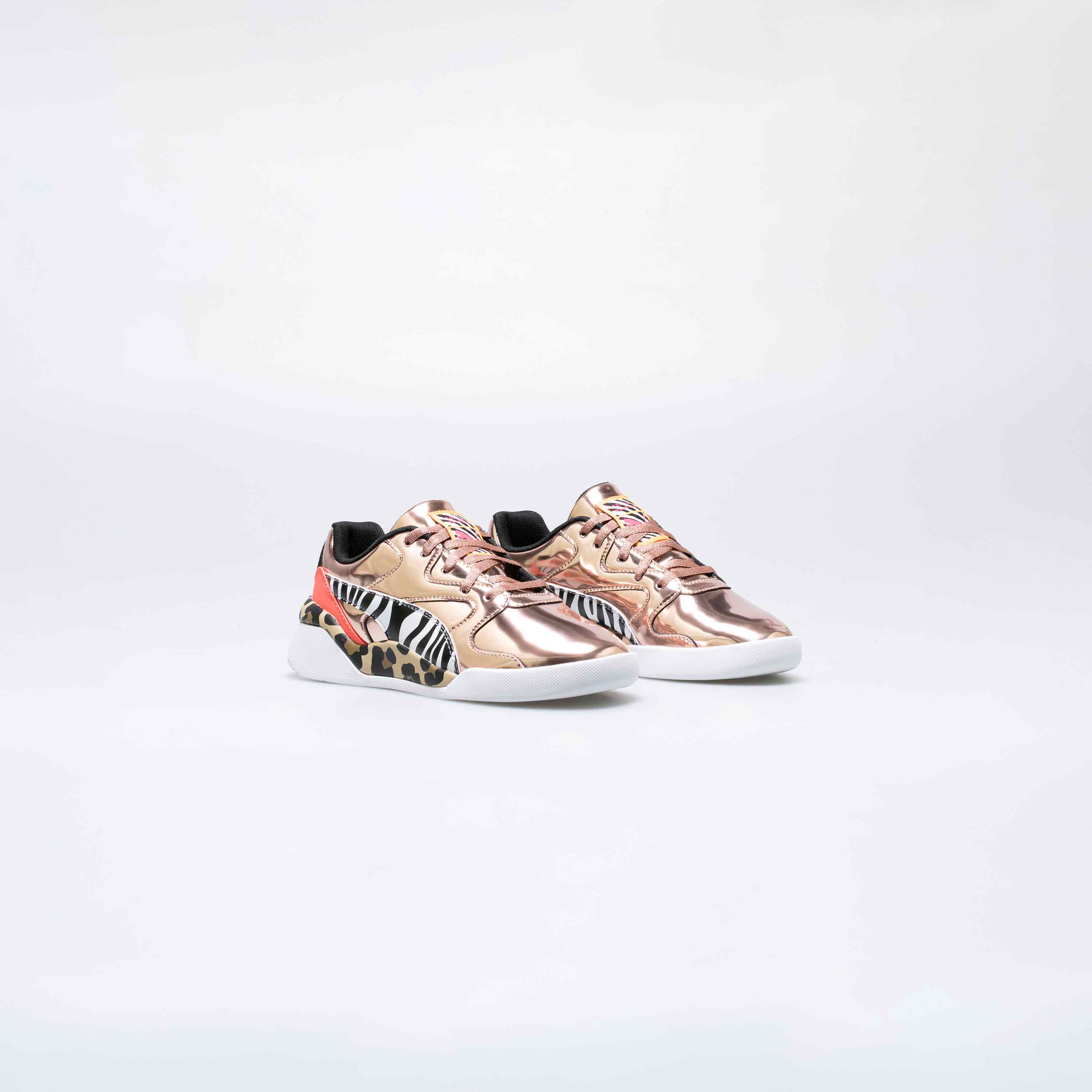 Sophia Webster X Puma Aeon Womens Running Shoe Rose Gold White Tan