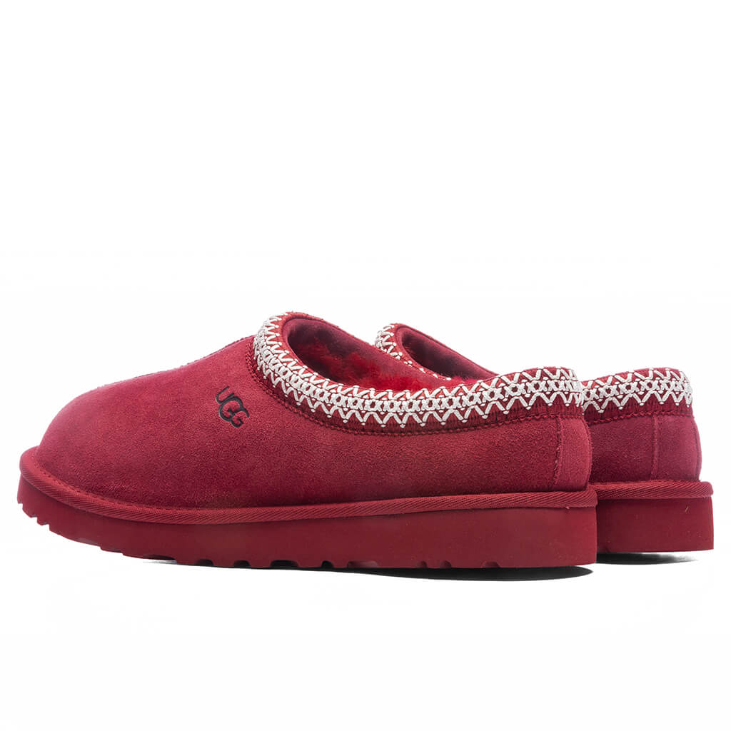 Mens Tasman Slipper Red Wine